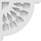 Ekena Millwork Classic Wagon Wheel Architectural Grade PVC Corbel, 1 7/8"W X 12"D X 12"H CORP01X12X12CW - alternate 3